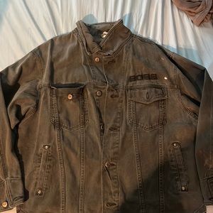 Dark Green Jean Jacket